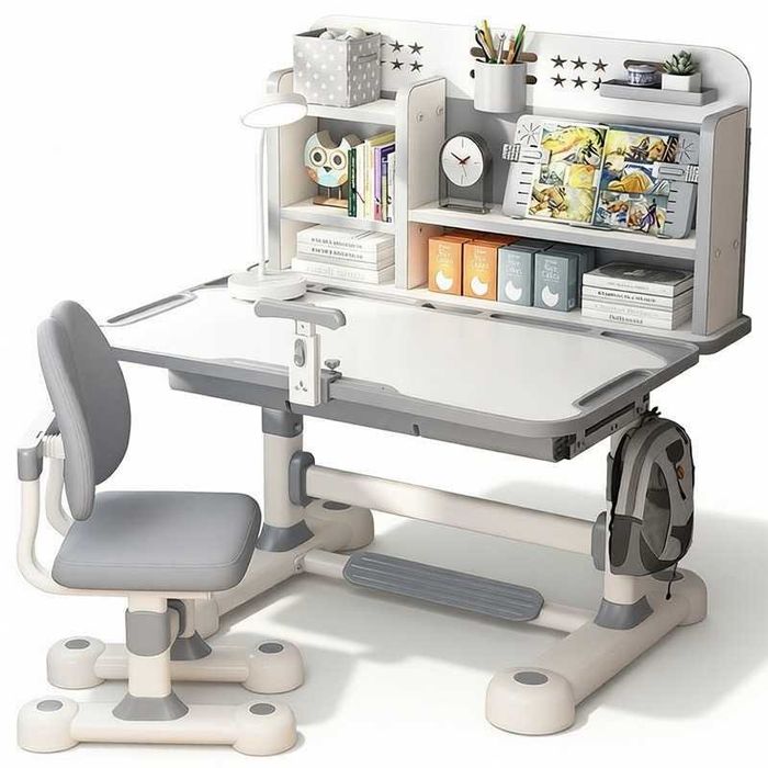 Parta Transformer 3–18 yoshdagi bolalar uchun ergonomik dars stoli.