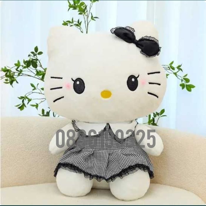 Плюшена играчка Kuromi от серията Hello Kitty Sanrio, 50см