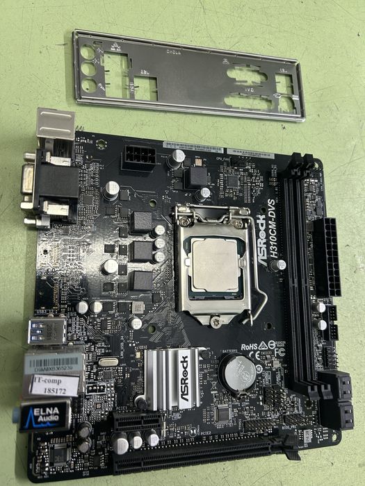 Материнская плат + i3-9100