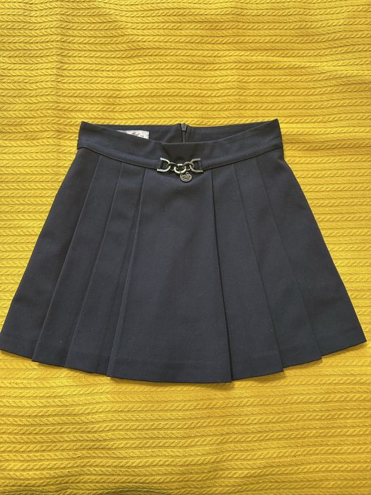 Школьная юбка новая синяя