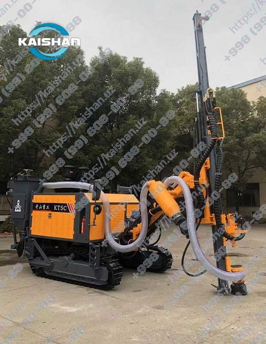 Интегрированная буровая установка KT5J, глубина 20м, диаметр 115мм