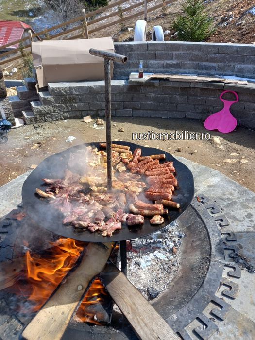 Disc grill  gratar  ceaune fonta  soba model pirostrie