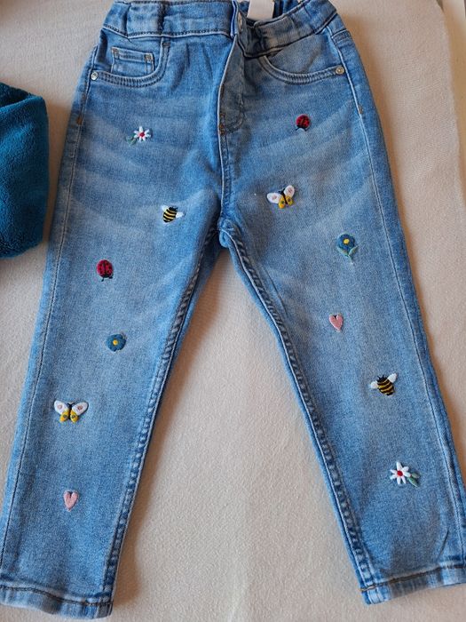 Зимни дрешки за малка госпожица, размер 86-92 (11/2-24 м)