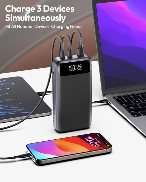 Външна Батерия 20000mAh, 65W