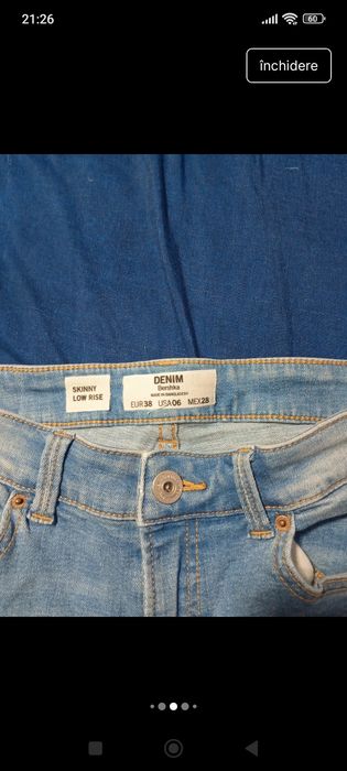 Blugi dama skinny