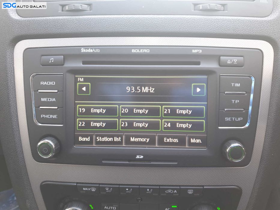 Radio CD Player BOLERO Skoda Octavia 2 2004 - 2013 [K0430]