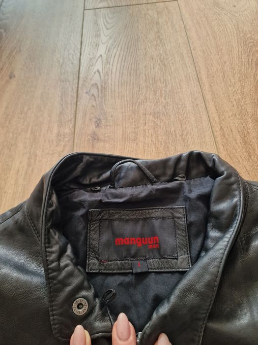 Страхотно мъжко кожено яке MAGNUM размер L, естествена кожа