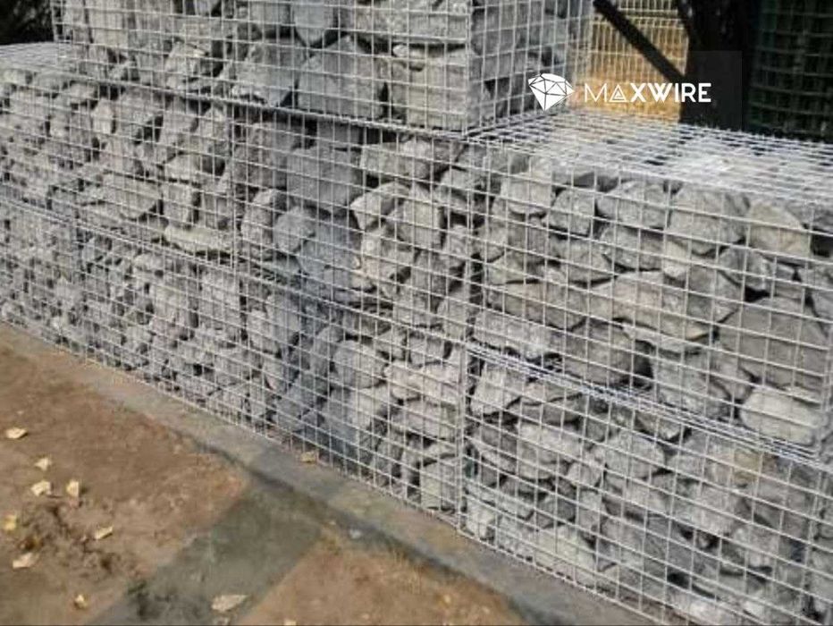 Otsinkovannaya gabion setka Отсинкованная габион сетка сварная