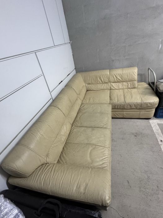 Диван естествена кожа