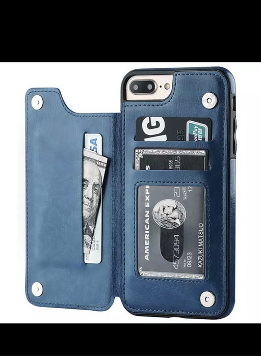Portofel/ portmoneu piele si husa telefon flip cover 2in1 iphone13