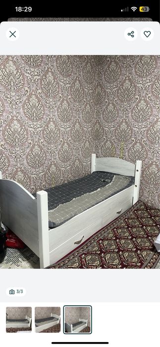 Shkaf va krovat holati yaxshi