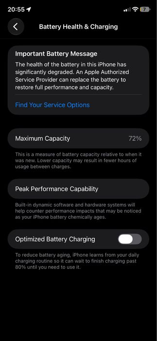 iPhone 11 128 GB 72%