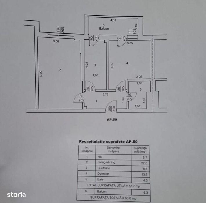 Apartament 2 camere, decomandat, MRS Gradinile