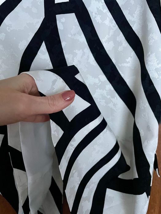 Сако JUNONA сатен бяло/черно 38/ М