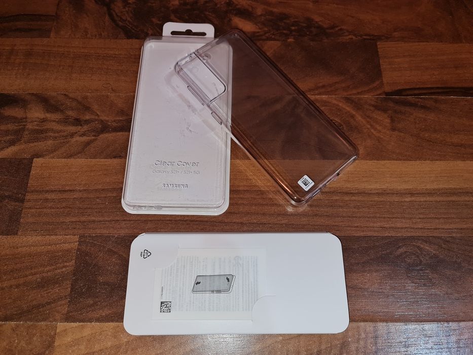 Husa silicon originala Samsung Clear Cover Galaxy S21+ S21 Plus 5G