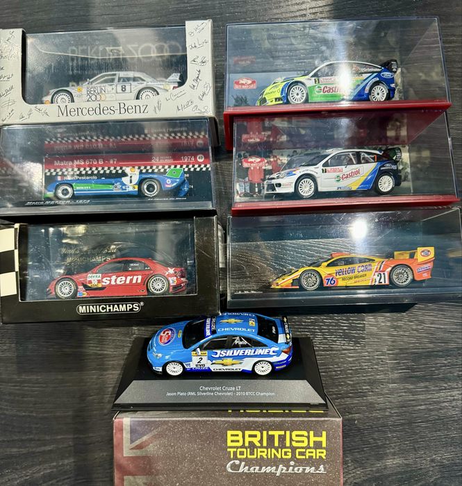 Продавам състезателни колекционерски модели 1/43 HPI Minichamps IXO