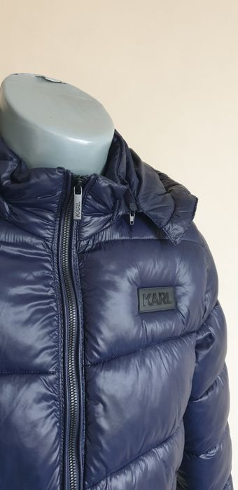 Karl Lagerfeld Hooded  46 / S НОВО! ОРИГИНАЛ! Мъжко пухено зимно Яке!