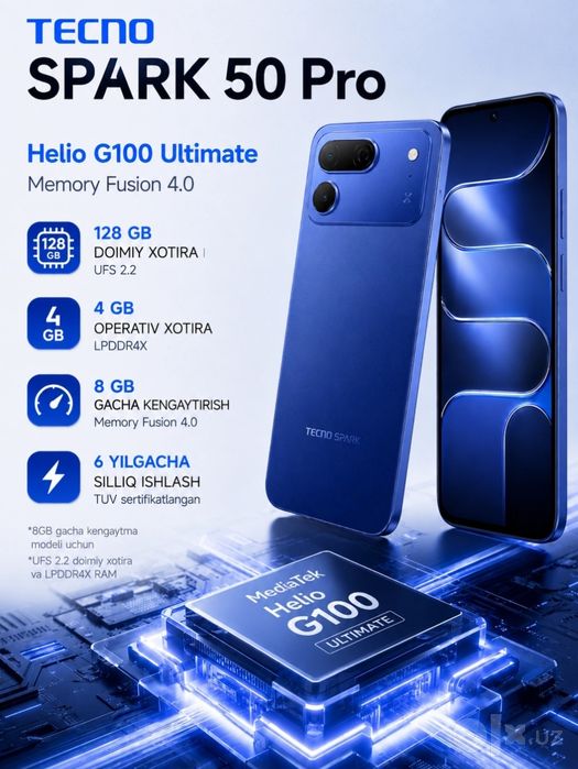Smartfon tecno pro 50