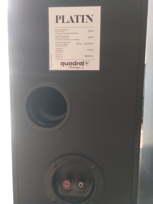 Boxe Quadral Platin