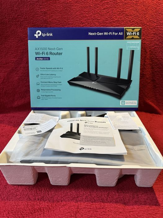 Router Tp-Link WiFi 6 AX1500 Next Gen