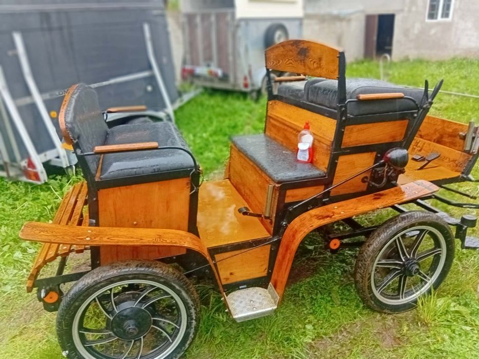 Vând trăsuri pentru ponei și cai mari aduse din germania.
