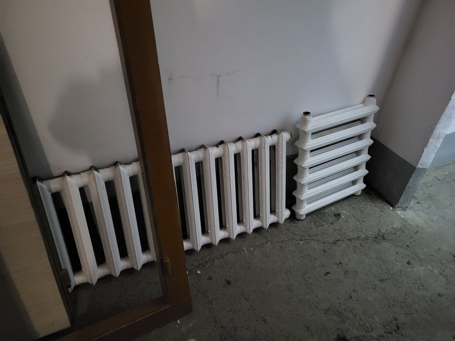 Чугунные радиаторы.