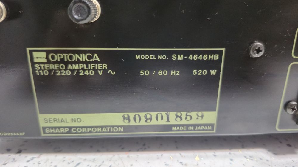 Amplificator Optonica SM-4646 (Sharp)
