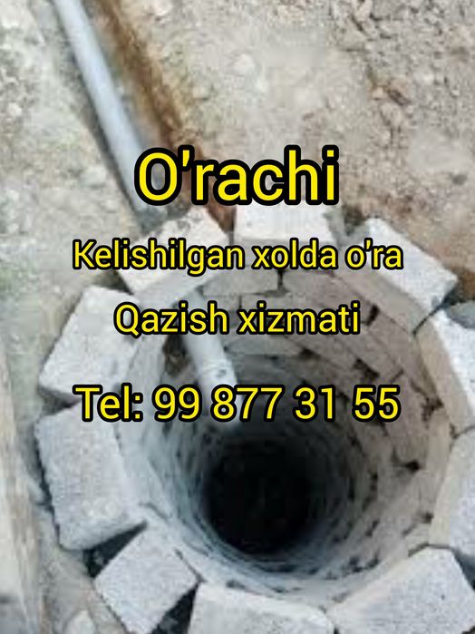 Suv chiqaramiz o'ra qazimiz