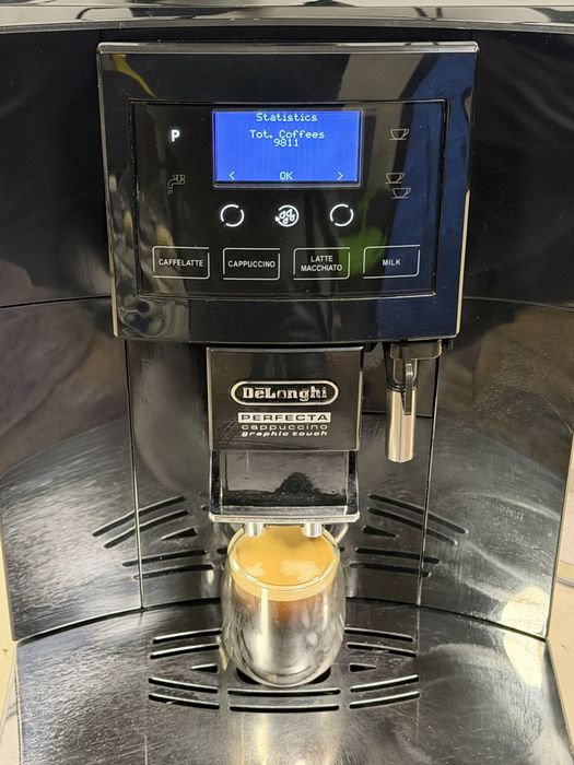 Кафемашина кафе автомат delonghi perfecta touch с гаранция