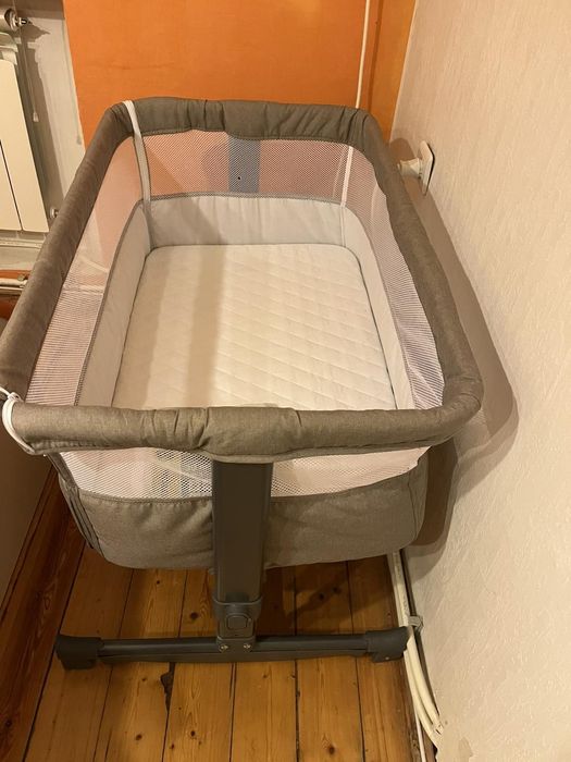 Бебешка кошара с подвижна стена Cangaroo - Always Together