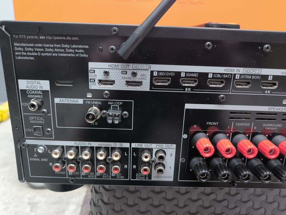 Pioneer vsx 935 7.2 Atmos 8k