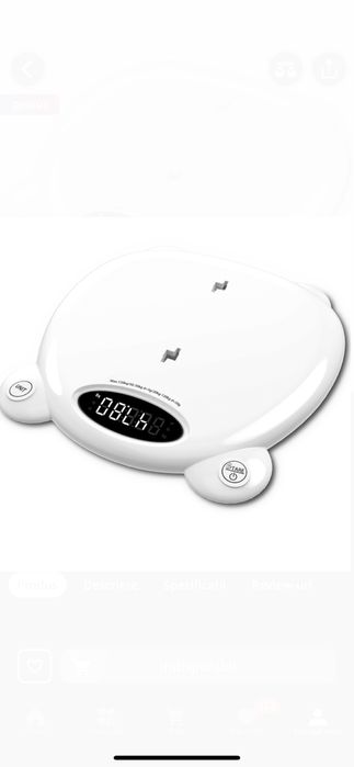 Cantar electronic pentru bebelusi