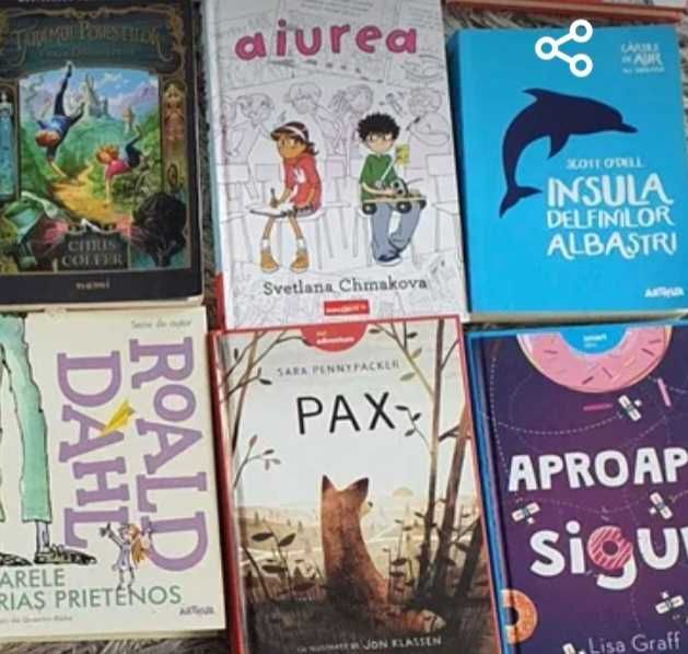 Carti lectura scolari 10-40 lei Lista carti disponibile mai jos