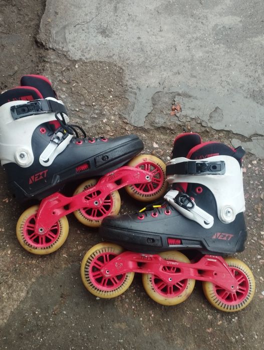 Role Powerslide Next Red 3×110