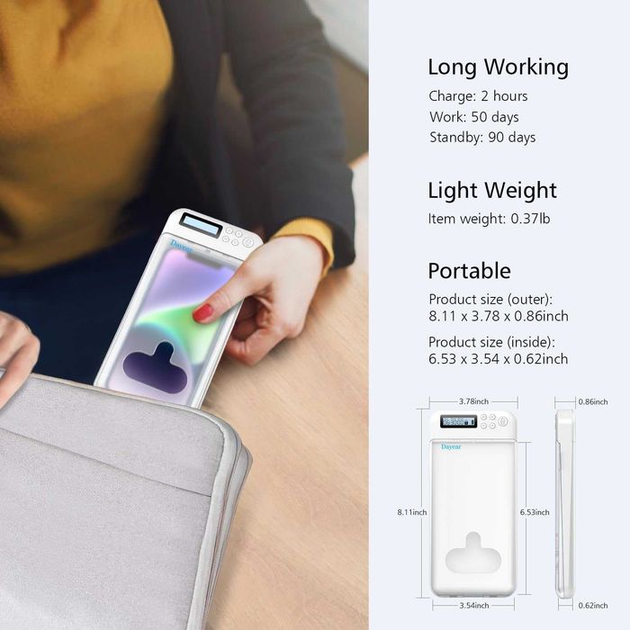 Cutie de telefon Dayear cu temporizator pentru Android/iPhone