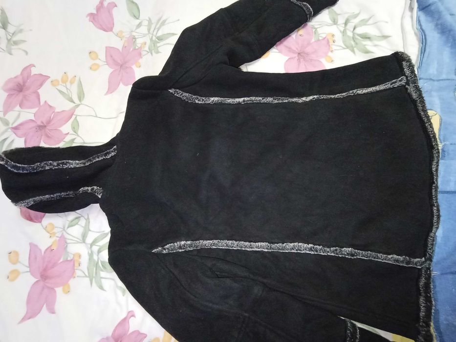 Cojoc /Haina blana Next UK negru-gri, mas. M-L (40-42)