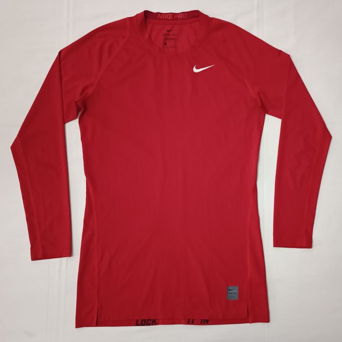 Nike PRO DRI-FIT Compression Long Sleeve Top оригинална блуза L Найк