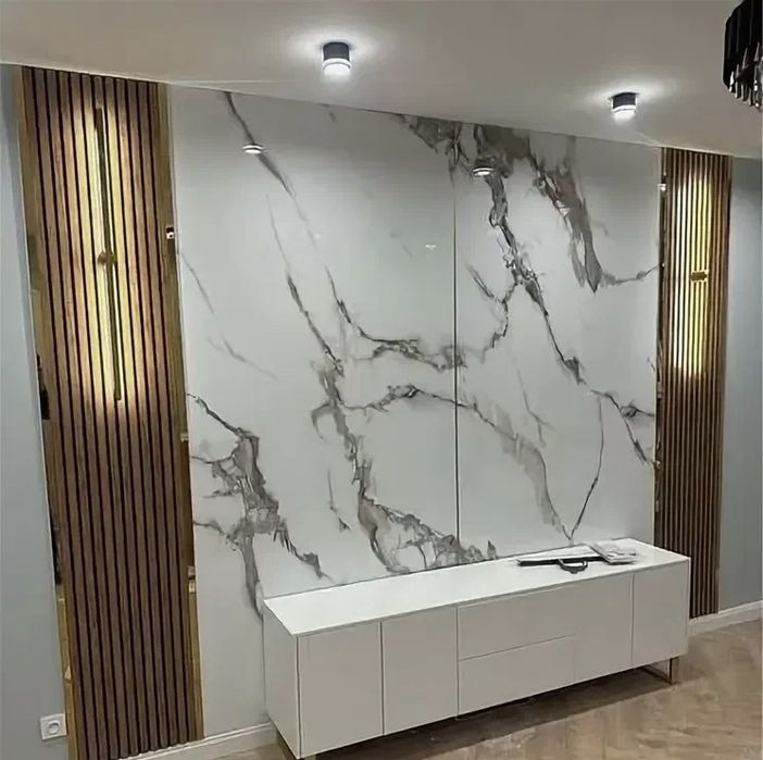 АСТАНА бамбуковые панели/ жидкий мрамор