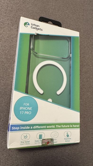 Husa transparenta Urban gadgets iPhone 17 Pro cu MagSafe