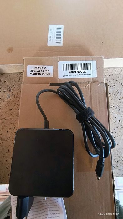 Încărcător laptop 20V 65W usb C  nou