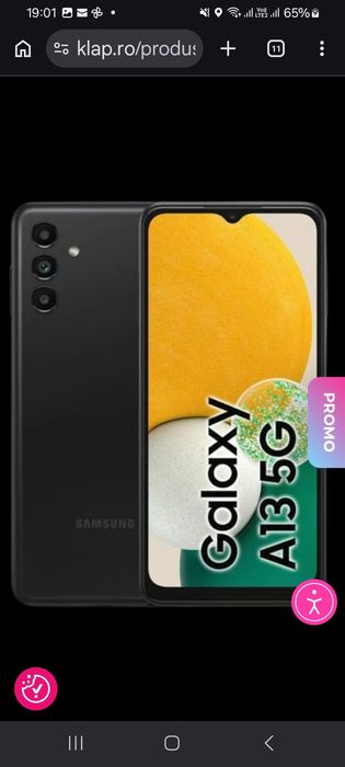 Samsung Galaxy A13 5G 128GB Dual SIM Negru