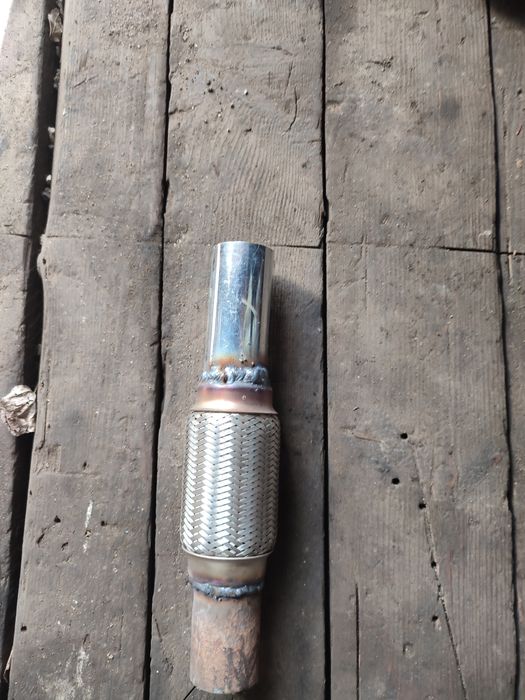 Гофра на глушитель, сварка глушителей.