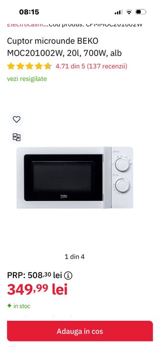 Microunde Beko la un pret bun