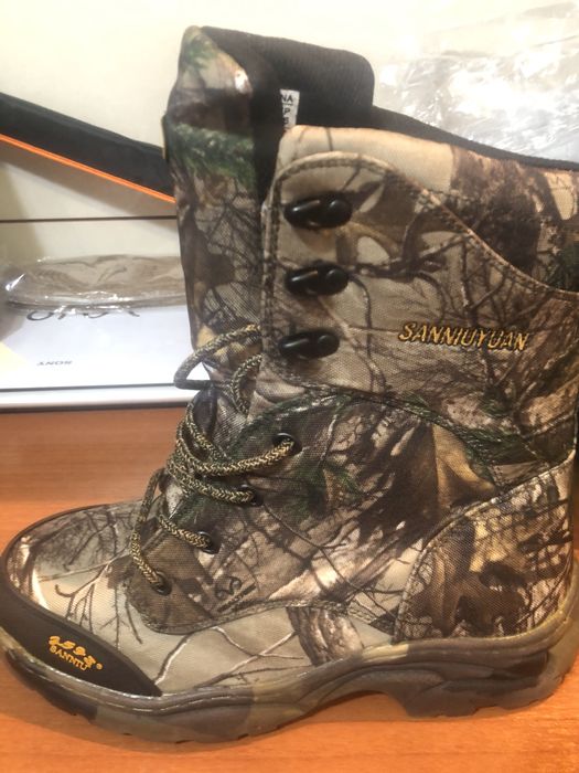 Ботинки  (Берцы) камуфляжные
