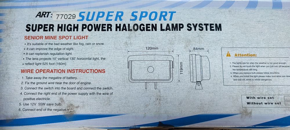 Продам противотуманные фары два вида