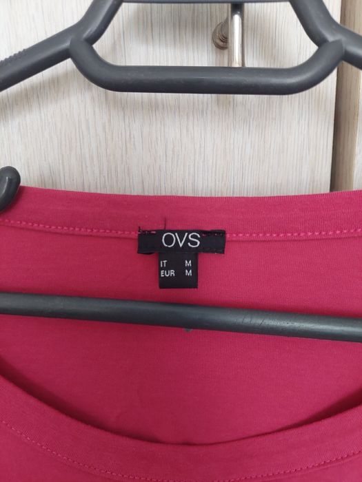 Tricou OVS roz fucsia – mărimea M, stare excelentă