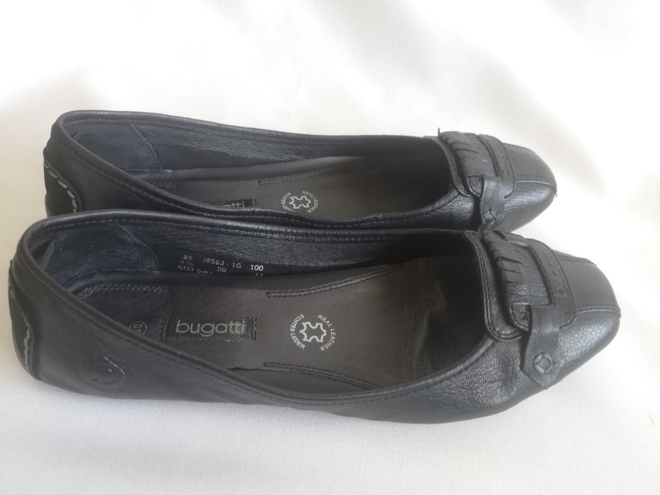 Bugatti, обувки естествена кожа, номер 39