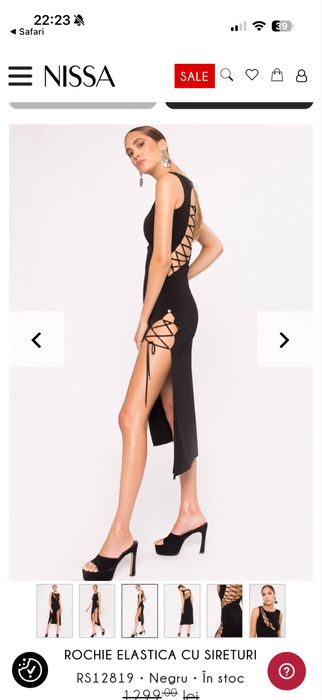 Rochie Nissa purtata o data