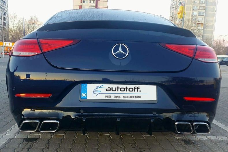 Difuzor bara spate Mercedes CLS C257 (2018+) CLS63 Design Full Black