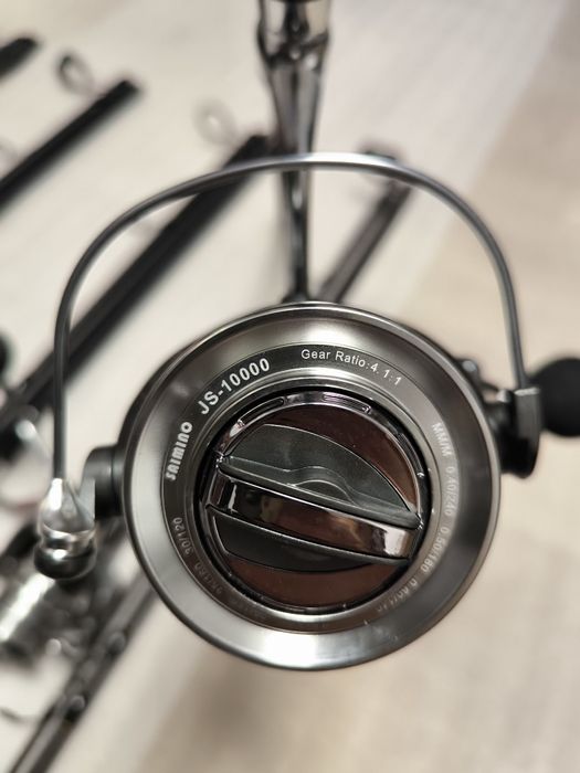 SET 2 Lansete Crap FL VIPER 3.90m 3.5 LBS + 2 Mulinete JS10000